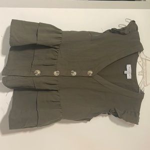 Hayden brand, size small, army green